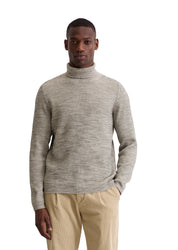 Strickpullover aus Baumwollmix - Z52-multi/heavy knit - Grau