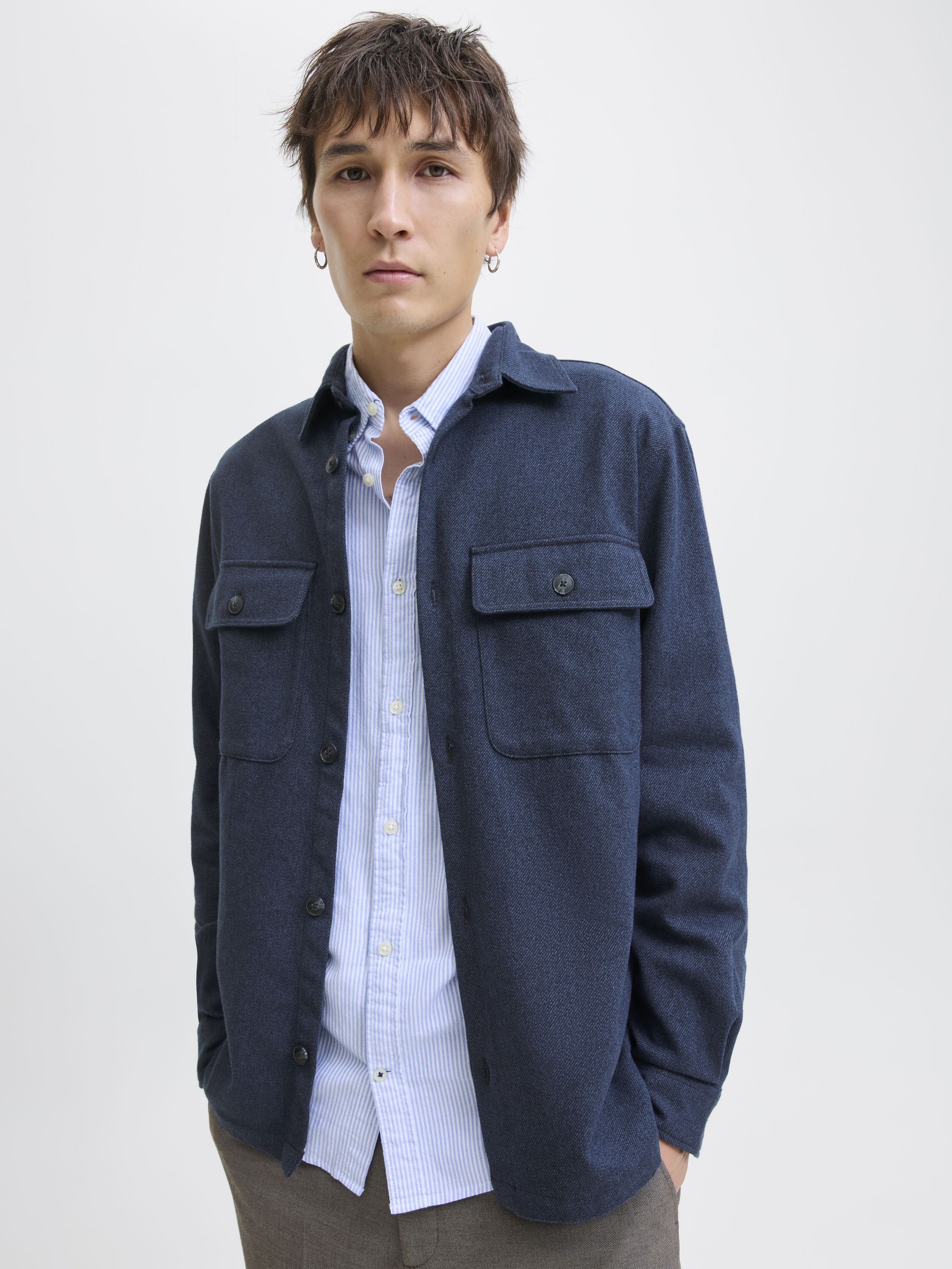 Overshirt - Dark Navy - Blau
