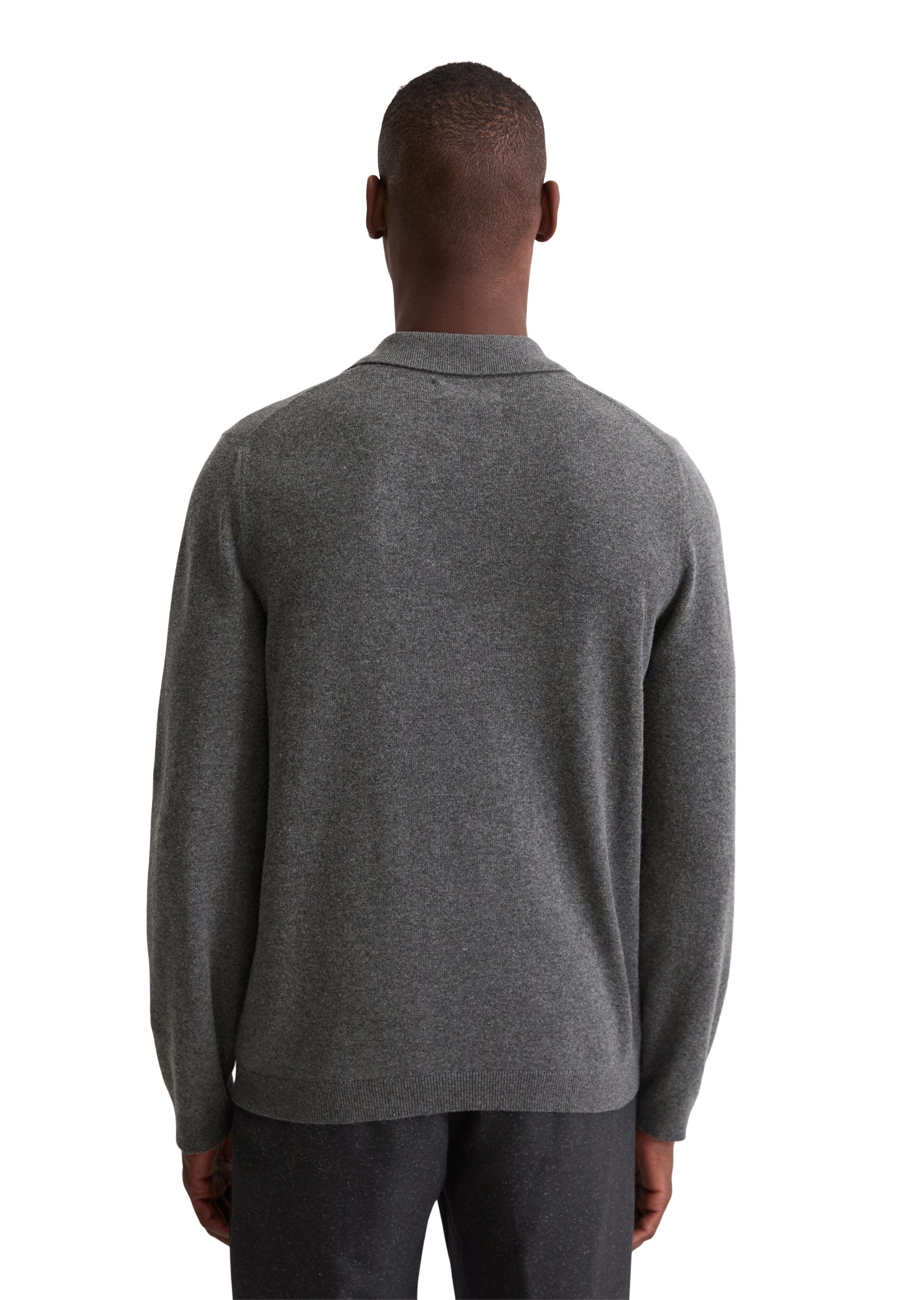 Strickpullover - 969-graphite grey melange - Grau