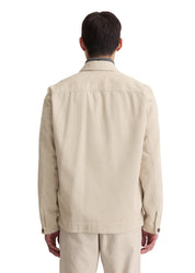 Overshirt aus Cord - 707-gray silk - Beige