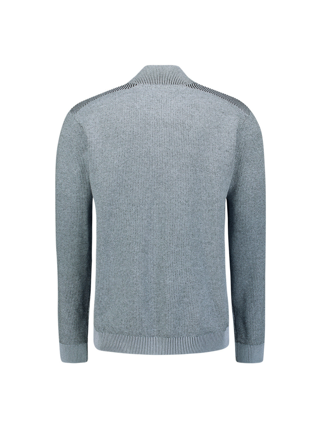 Strickpullover aus Baumwolle - 138-Dusty Blue - Blau