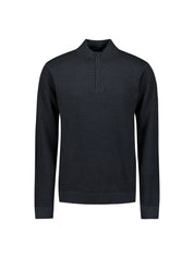 Strickpullover aus Baumwolle - 078-Night - Blau