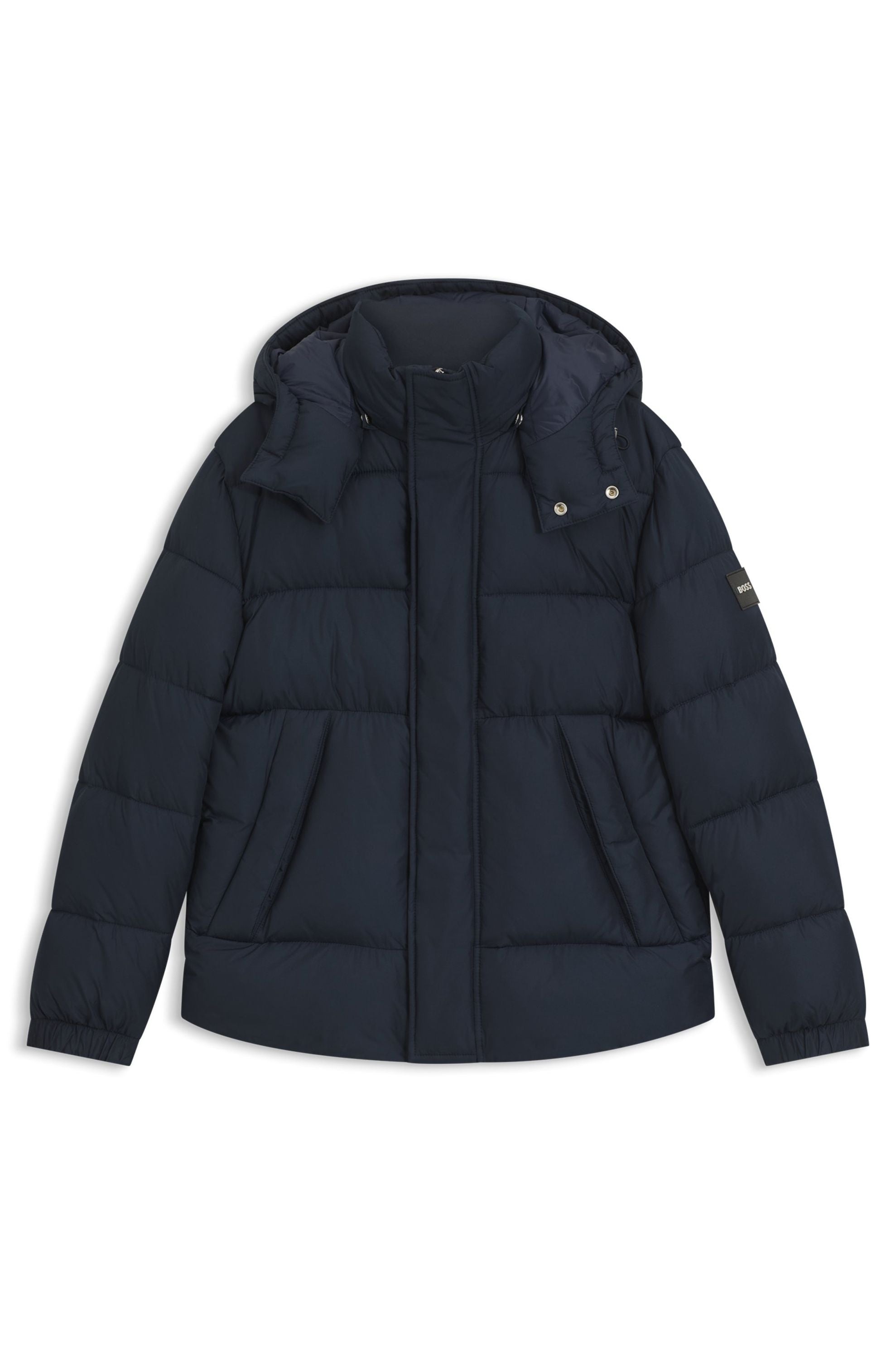 Steppjacke mit Kapuze - 404-Dark Blue - Blau