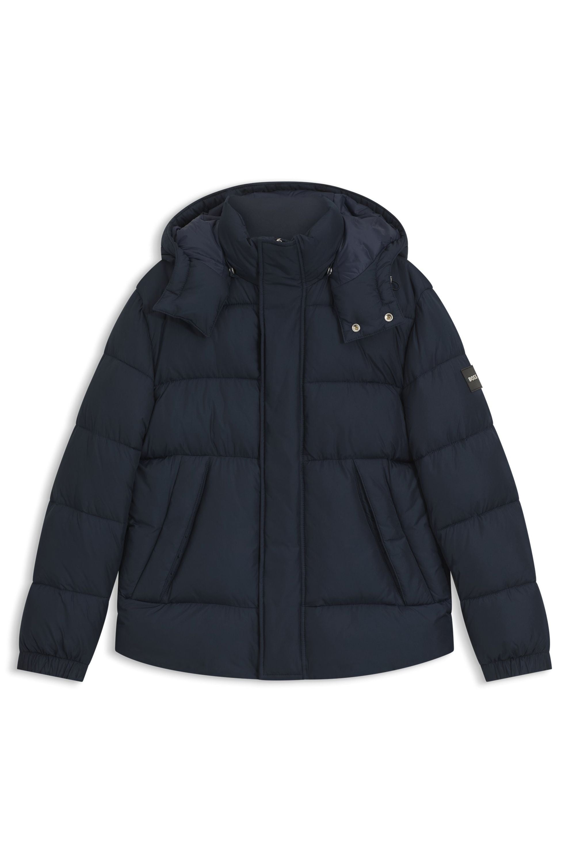 Steppjacke mit Kapuze - 404-Dark Blue - Blau
