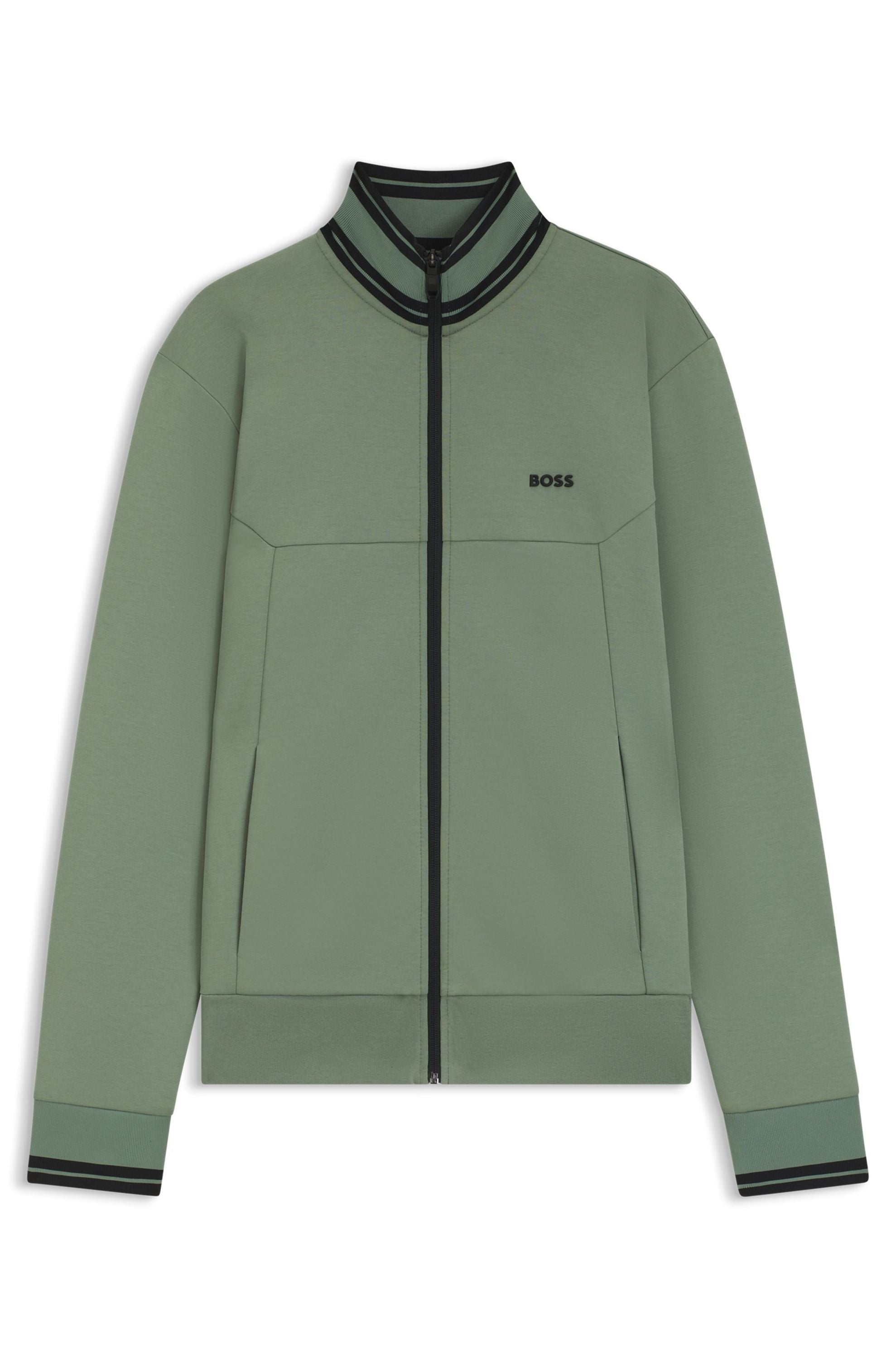 Sweatjacke FZ ZONE - 358-Open Green - Grün