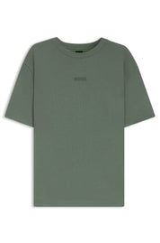 T-Shirt aus Baumwolle - 358-Open Green - Grün