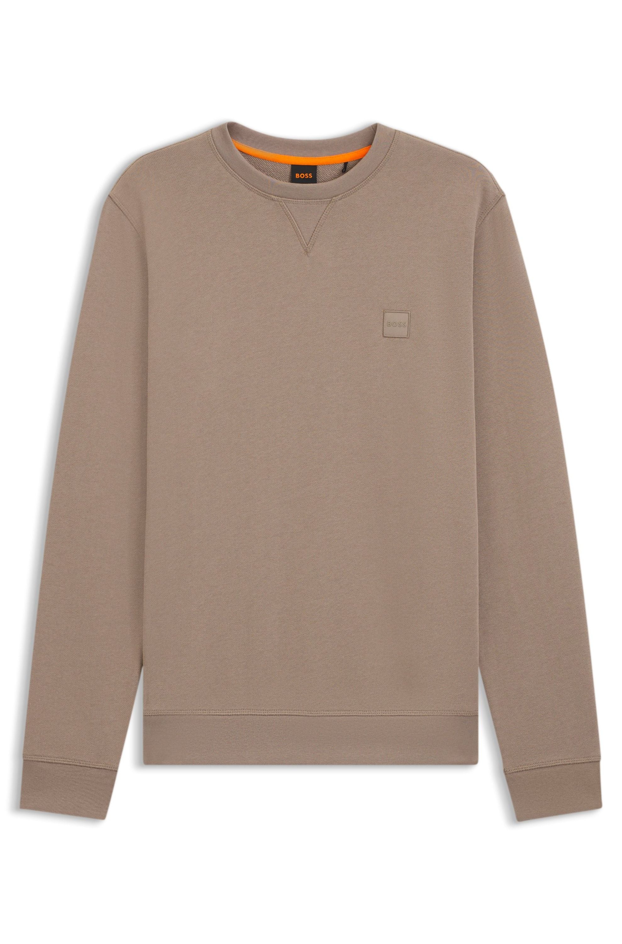 Sweatshirt aus Baumwolle - 346-Open Green - Grün