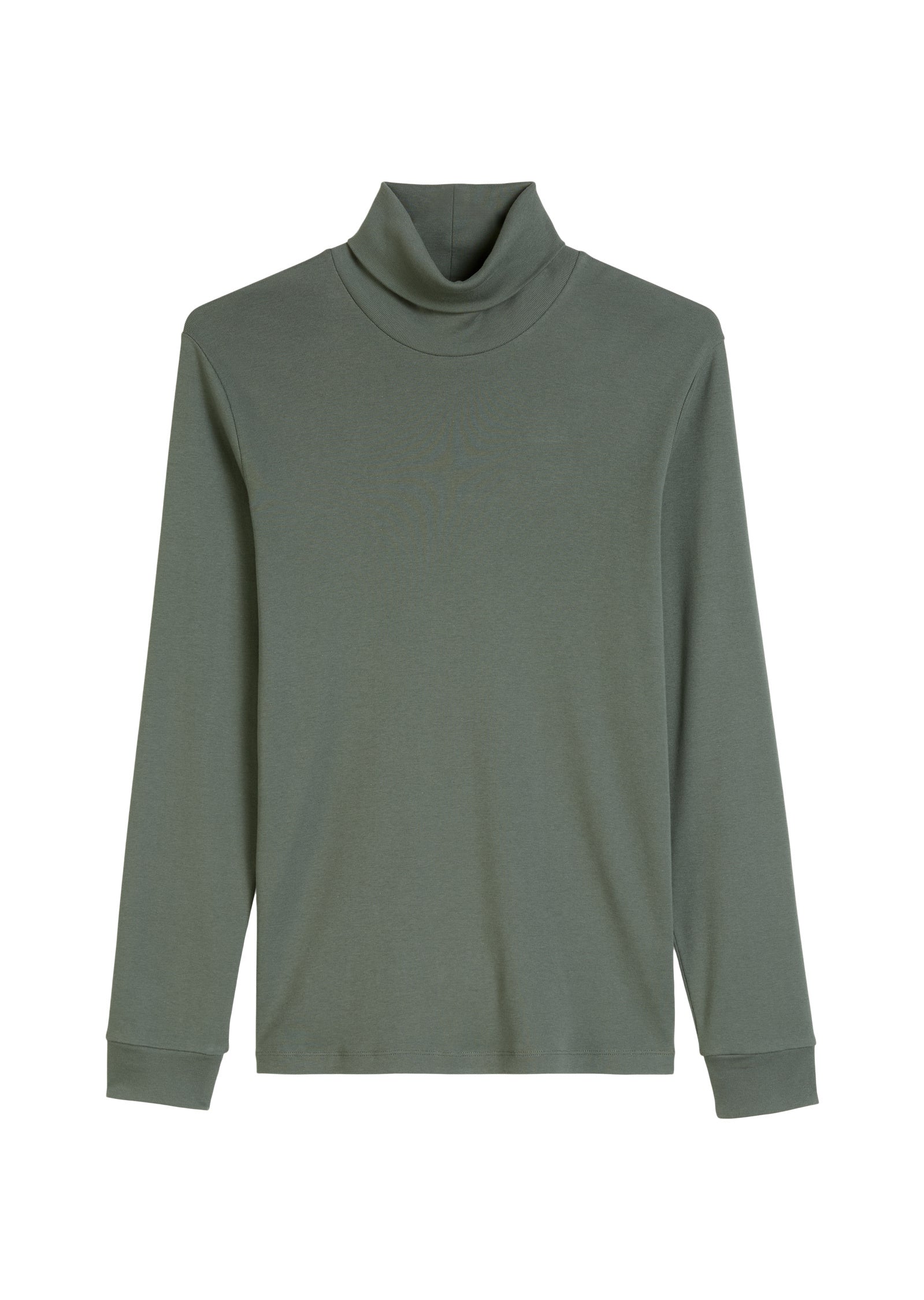Strickpullover mit Turtleneck - 451-mangrove - Khaki