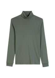 Strickpullover mit Turtleneck - 451-mangrove - Khaki