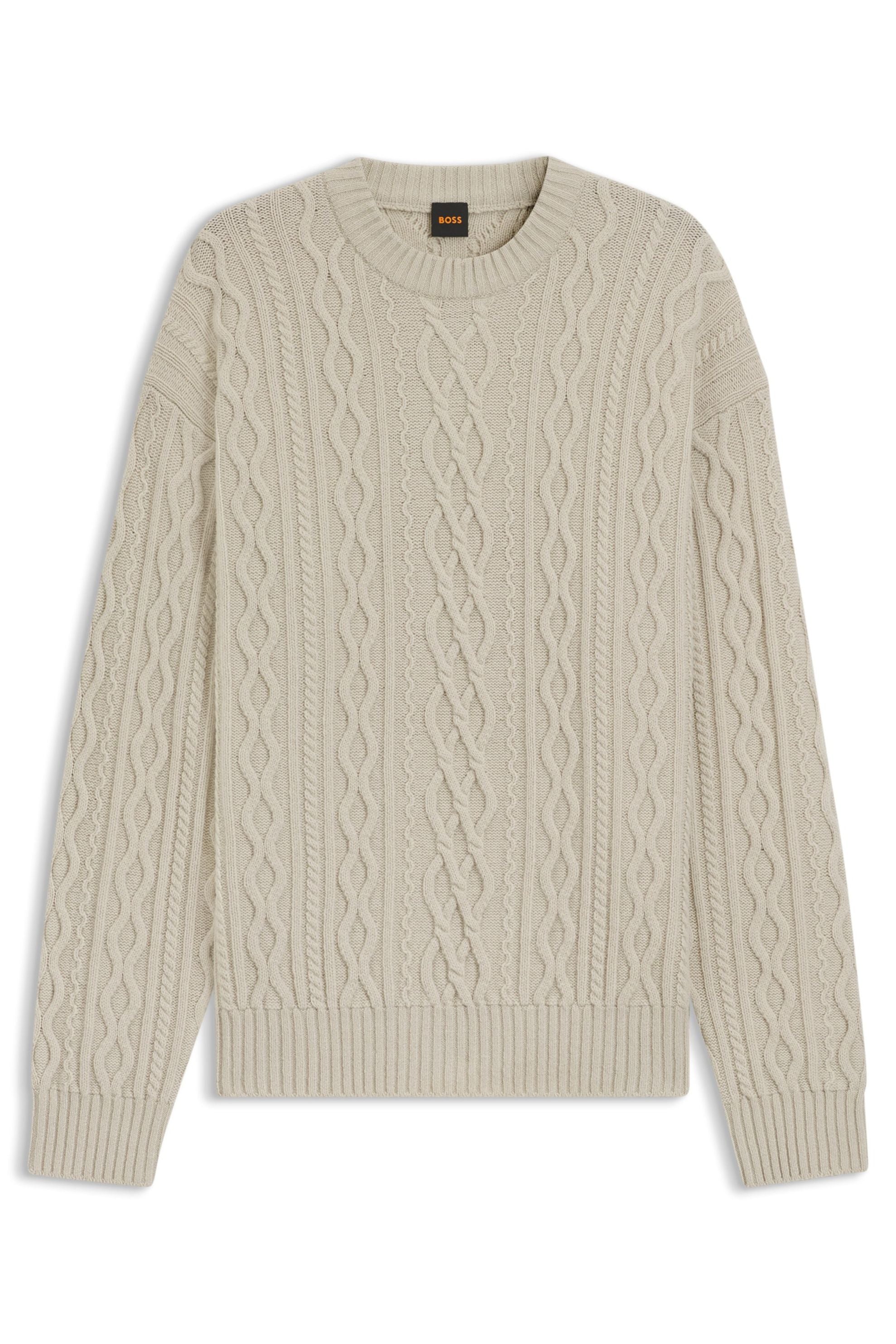 Strickpullover aus Schurwolle - 271-Light Beige - Beige