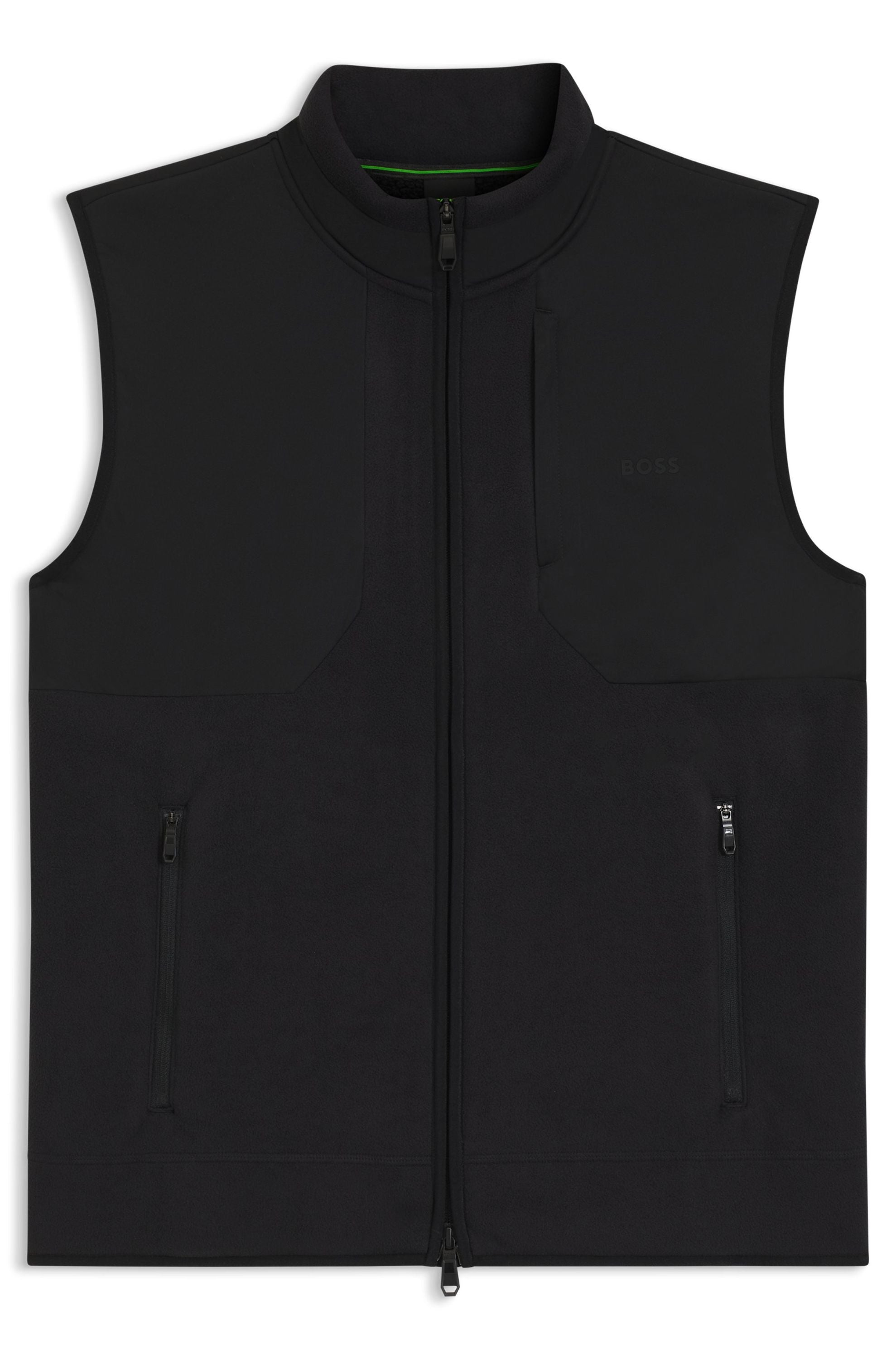 Fleeceweste - 001-Black - Schwarz