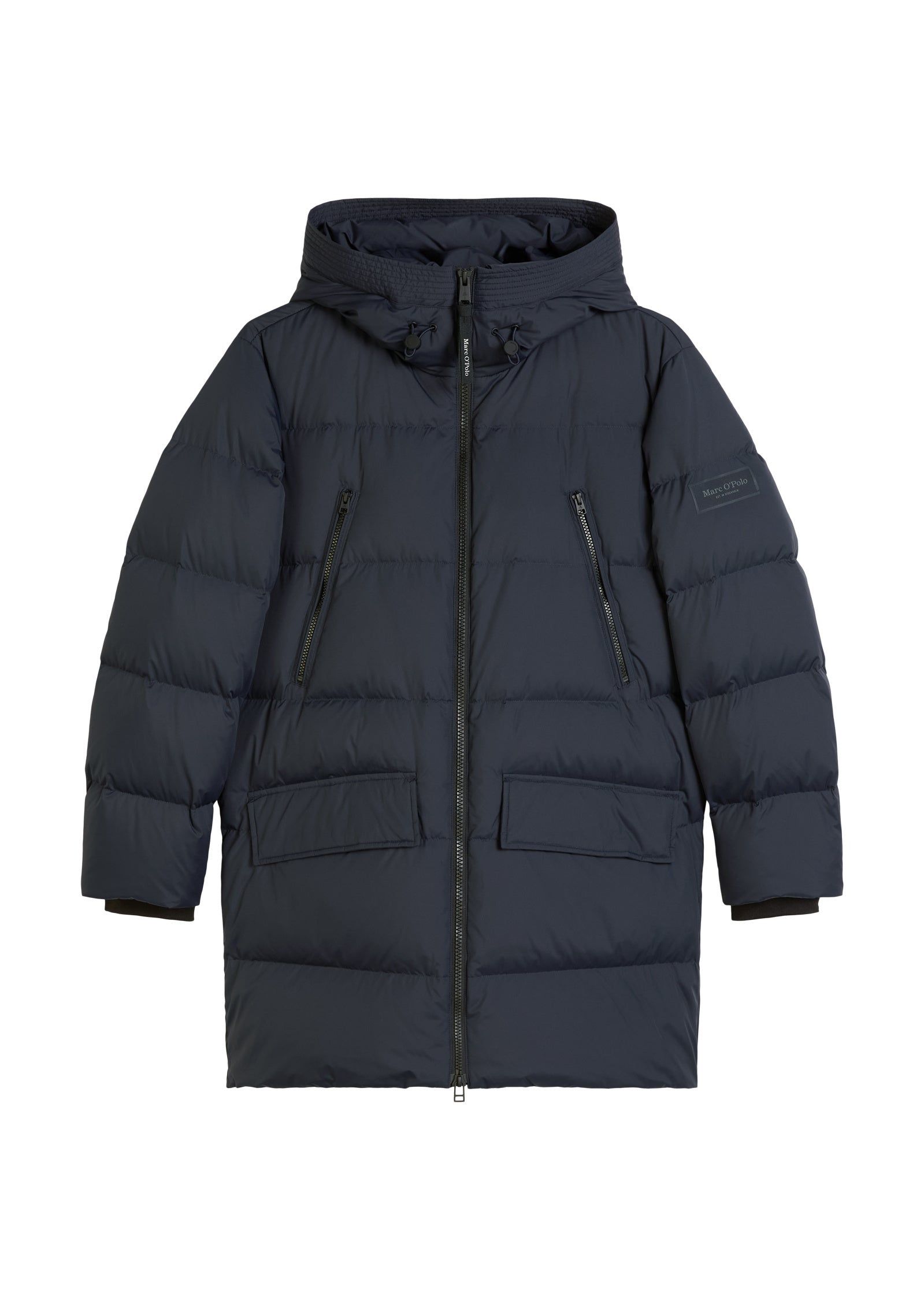 Daunenjacke mit Kapuze - 898-dark navy - Blau