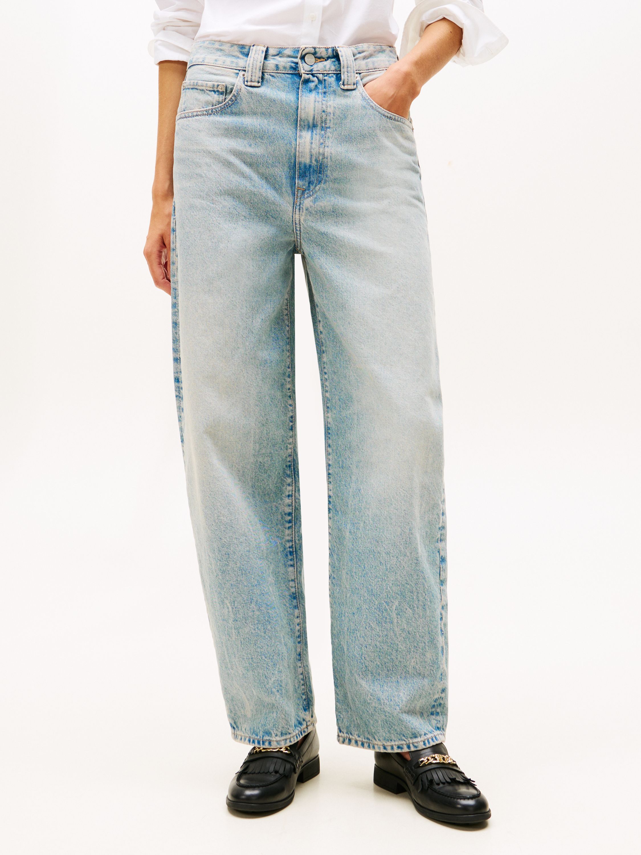 Jeans BARREL Straight Leg - 1AA-DENIM - Blau