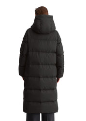 Daunenmantel mit Kapuze - 975-night grey melange - Grau