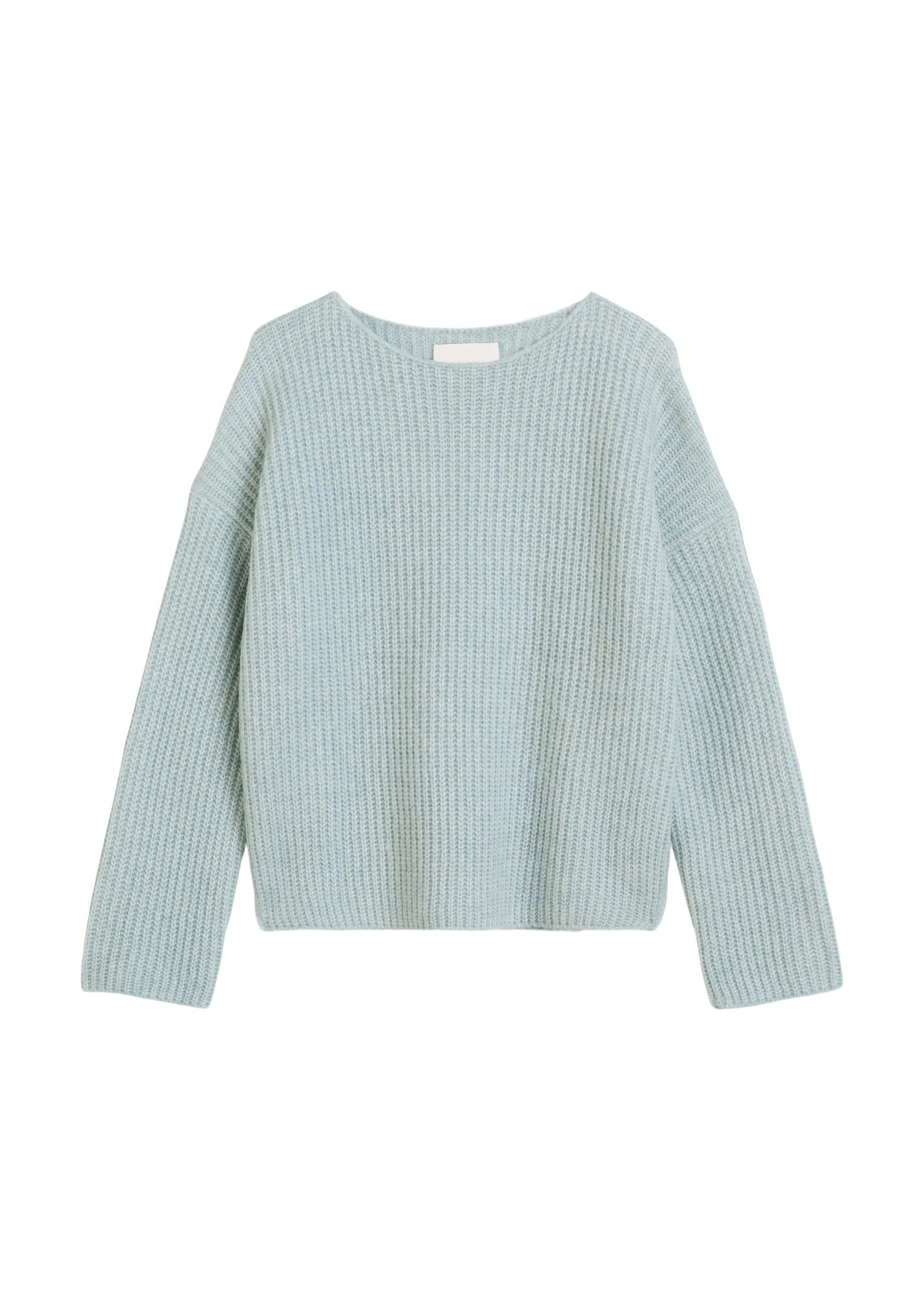 Strickpullover - 821-silvery blue - Blau