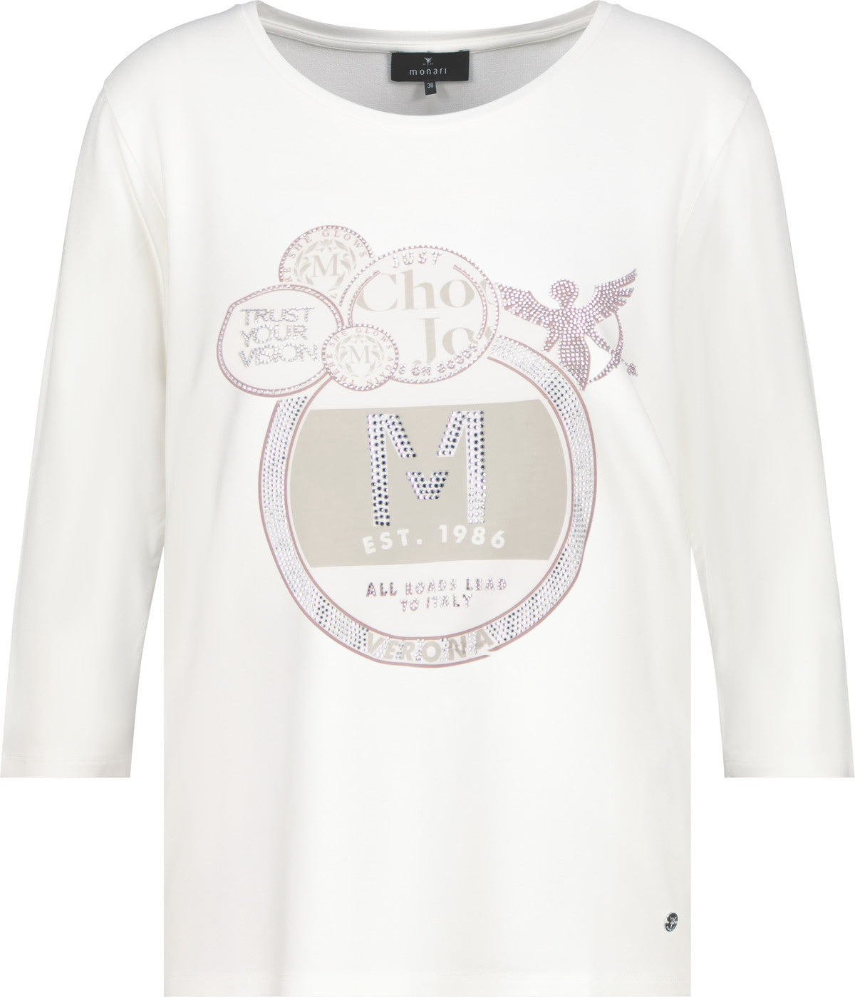 T-Shirt - 102 off-white - Weiß
