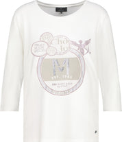 T-Shirt - 102 off-white - Weiß
