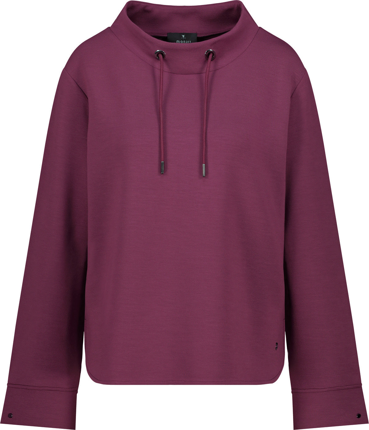 Sweatshirt aus Modalmix - 359 bordeaux - Rot