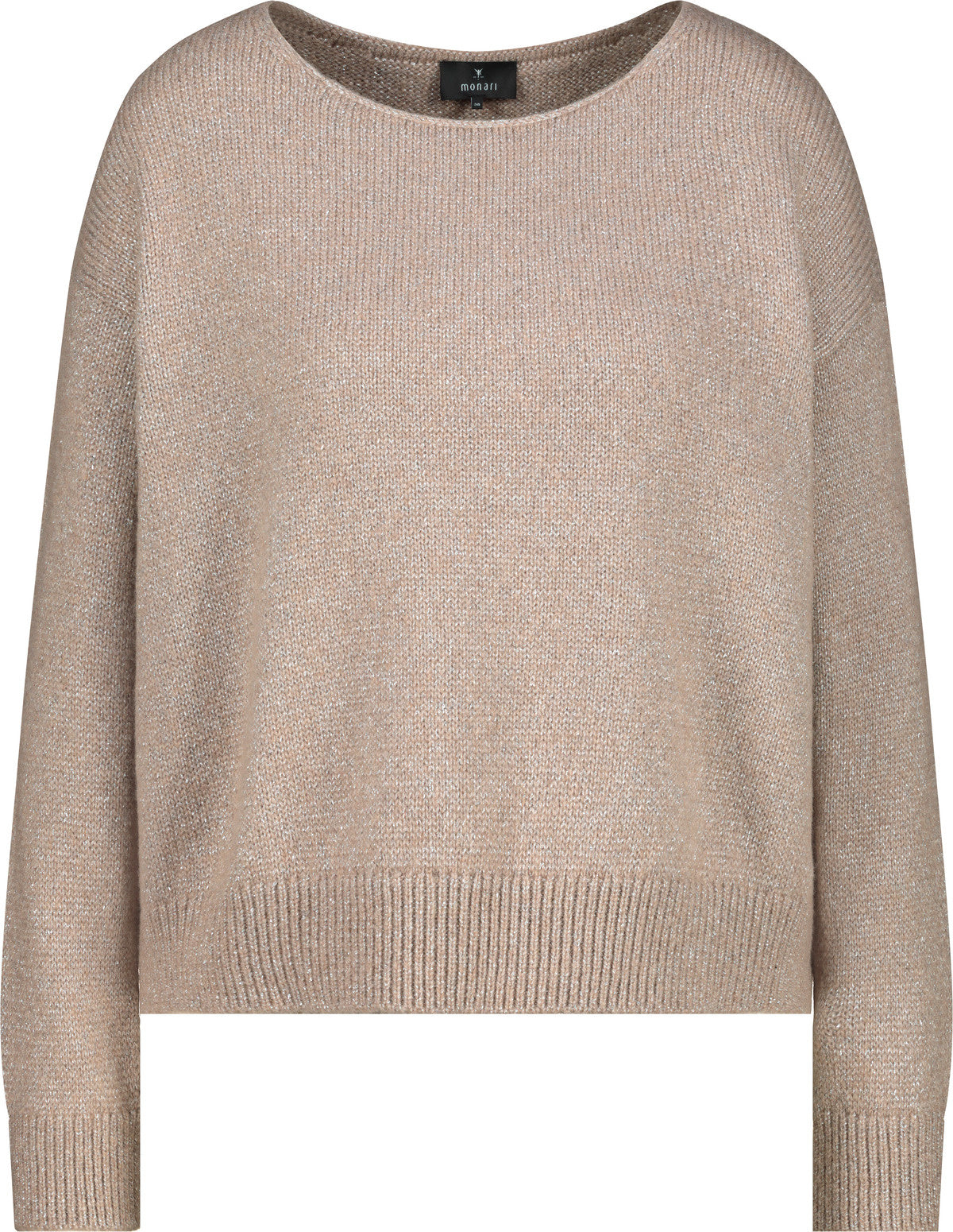 Strickpullover aus Wollmix - 517 truffle - Braun