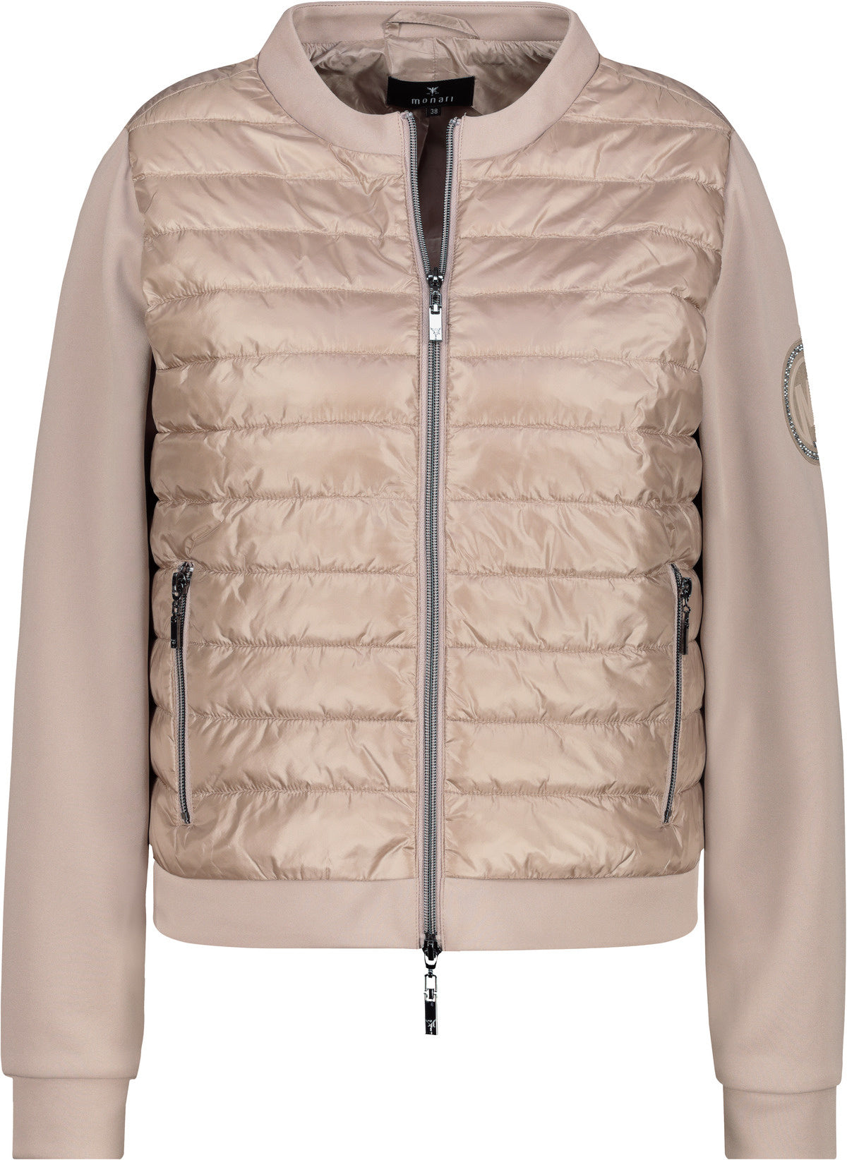 Hybridjacke gesteppt - 517 truffle - Beige