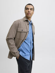 Overshirt - Brindle - Grau