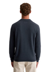 Strickpullover - 898-dark navy - Blau