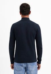 Strickpullover aus Baumwolle - 078-Night - Blau