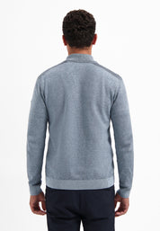 Strickpullover aus Baumwolle - 138-Dusty Blue - Blau