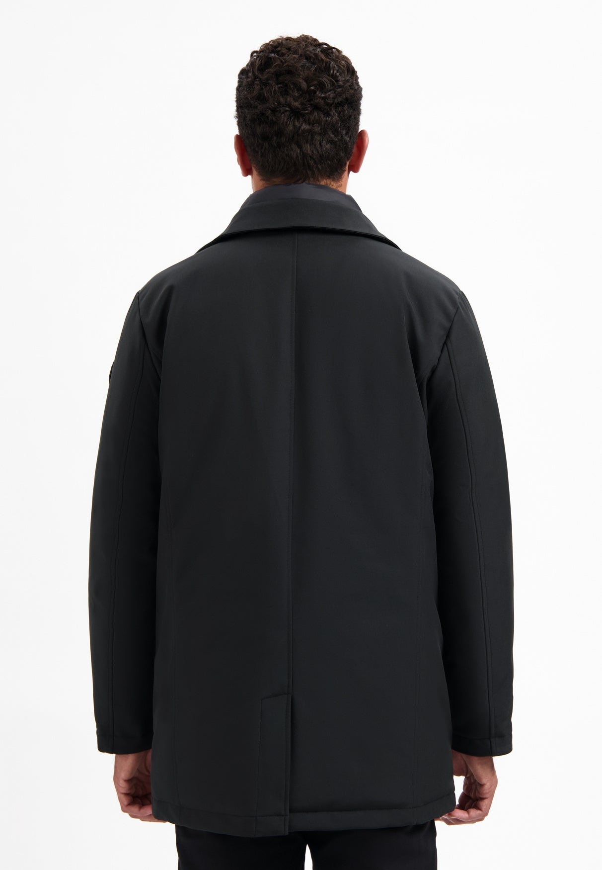 Parka NOX mit Stehkragen - 020-Black - Schwarz