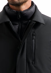 Parka NOX mit Stehkragen - 020-Black - Schwarz