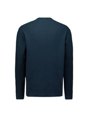 Strickpullover aus Baumwollmix - 078-Night - Blau