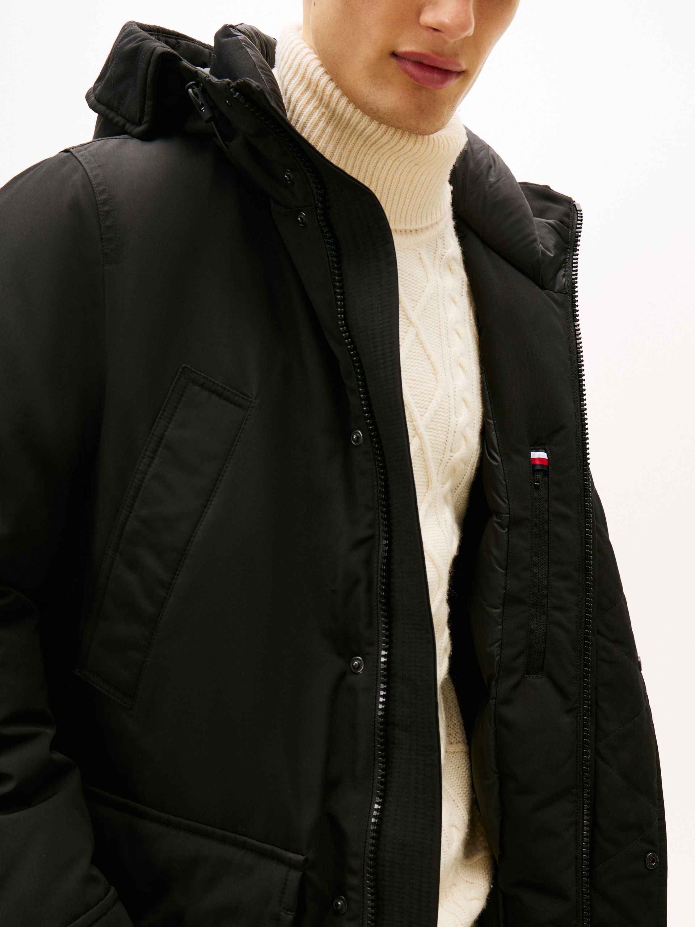 Daunenparka ROCKIE - BDS-BLACK - Schwarz