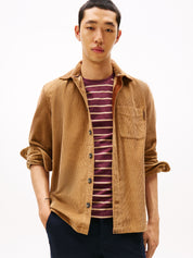 Cordovershirt aus Baumwolle - 0HD-BROWN - Braun