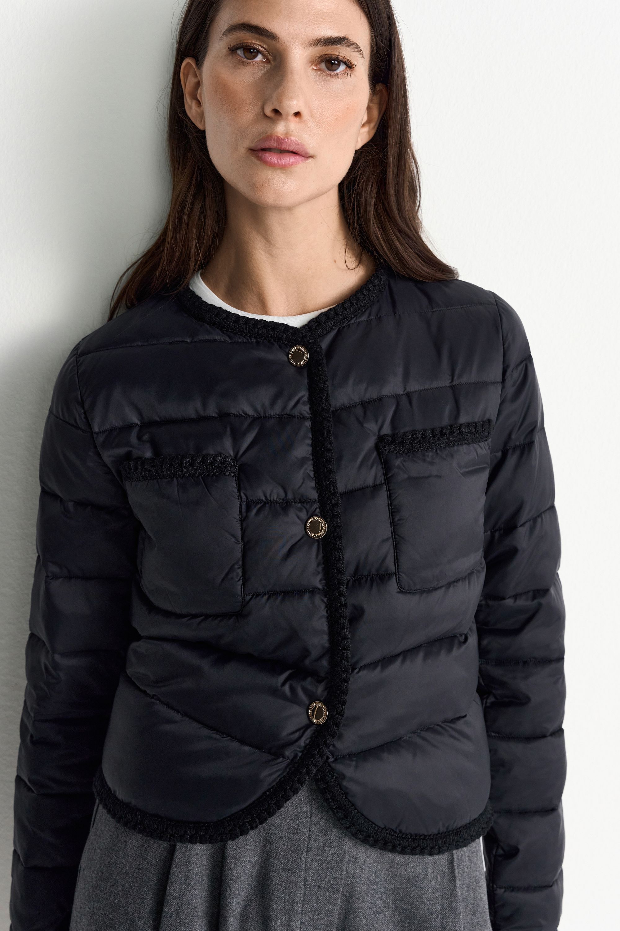 Übergangsjacke - 890-black - Schwarz