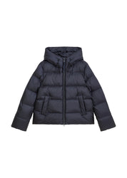 Steppjacke mit Kapuze - 4133-Blue Depths - Blau
