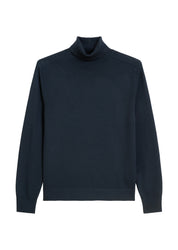 Strickpullover mit Turtleneck - 898-dark navy - Blau