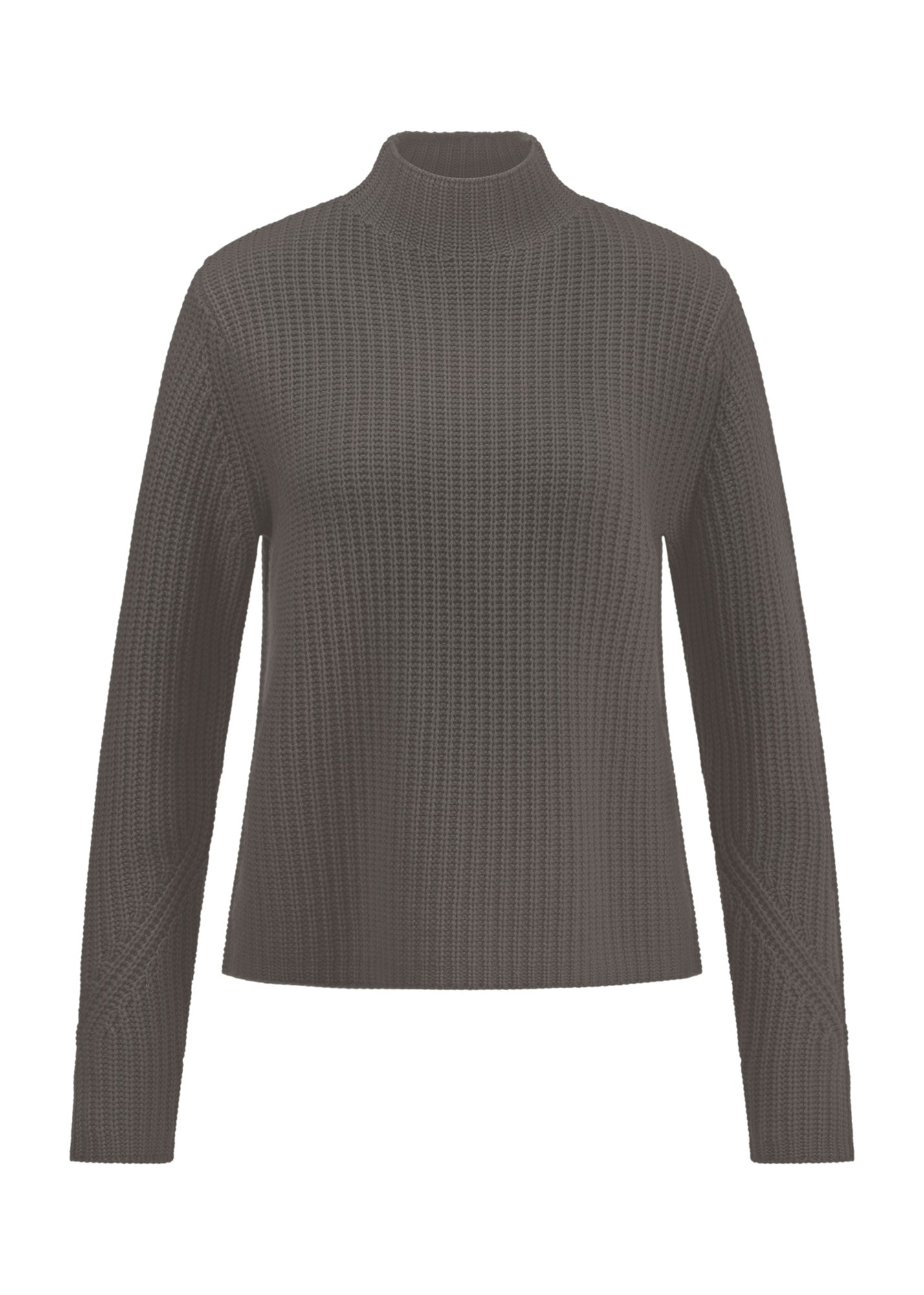 Strickpullover aus Wolle - 641-dreamwood - Braun