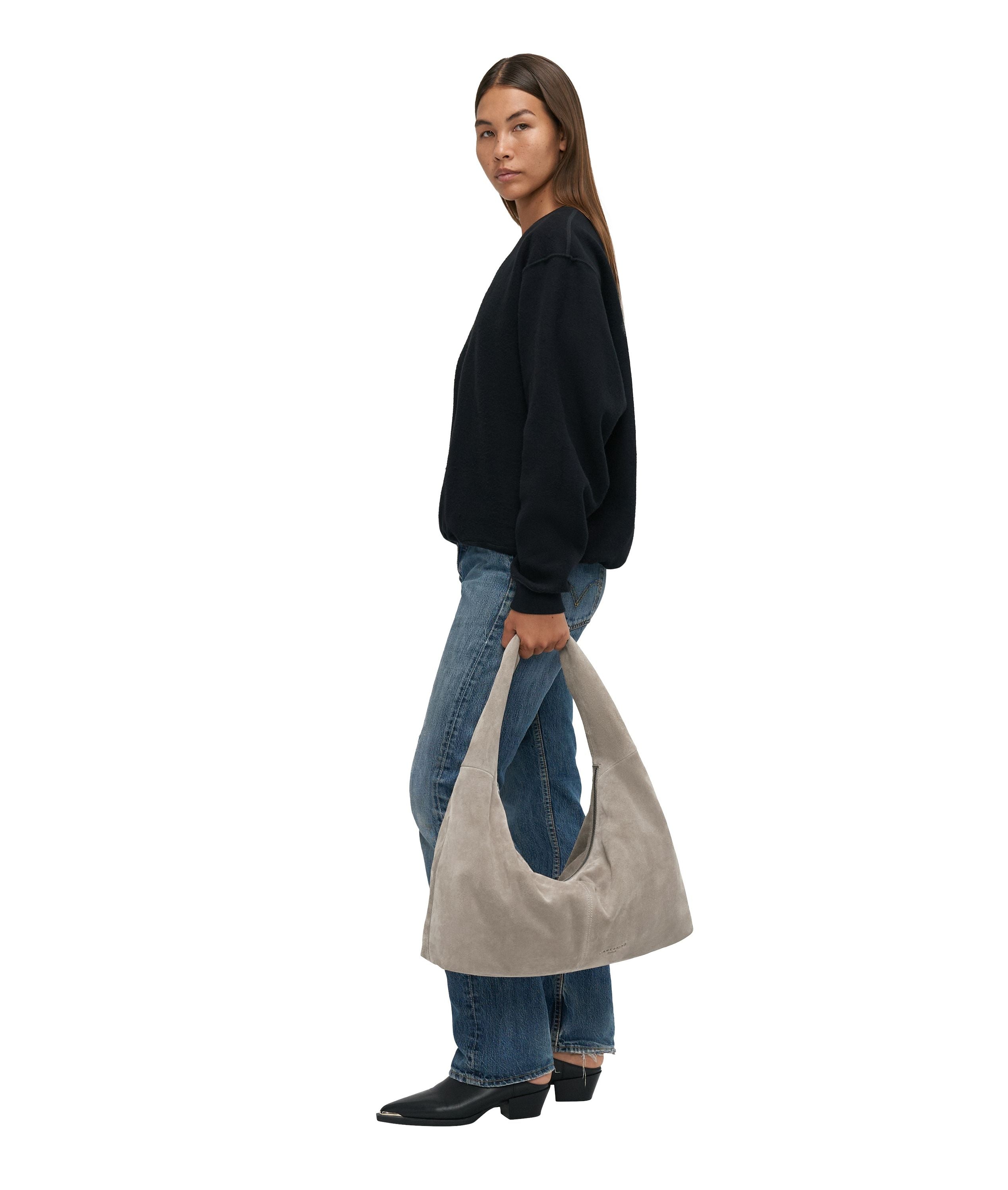 Schultertasche HOBO - 8434-BROWN - Beige