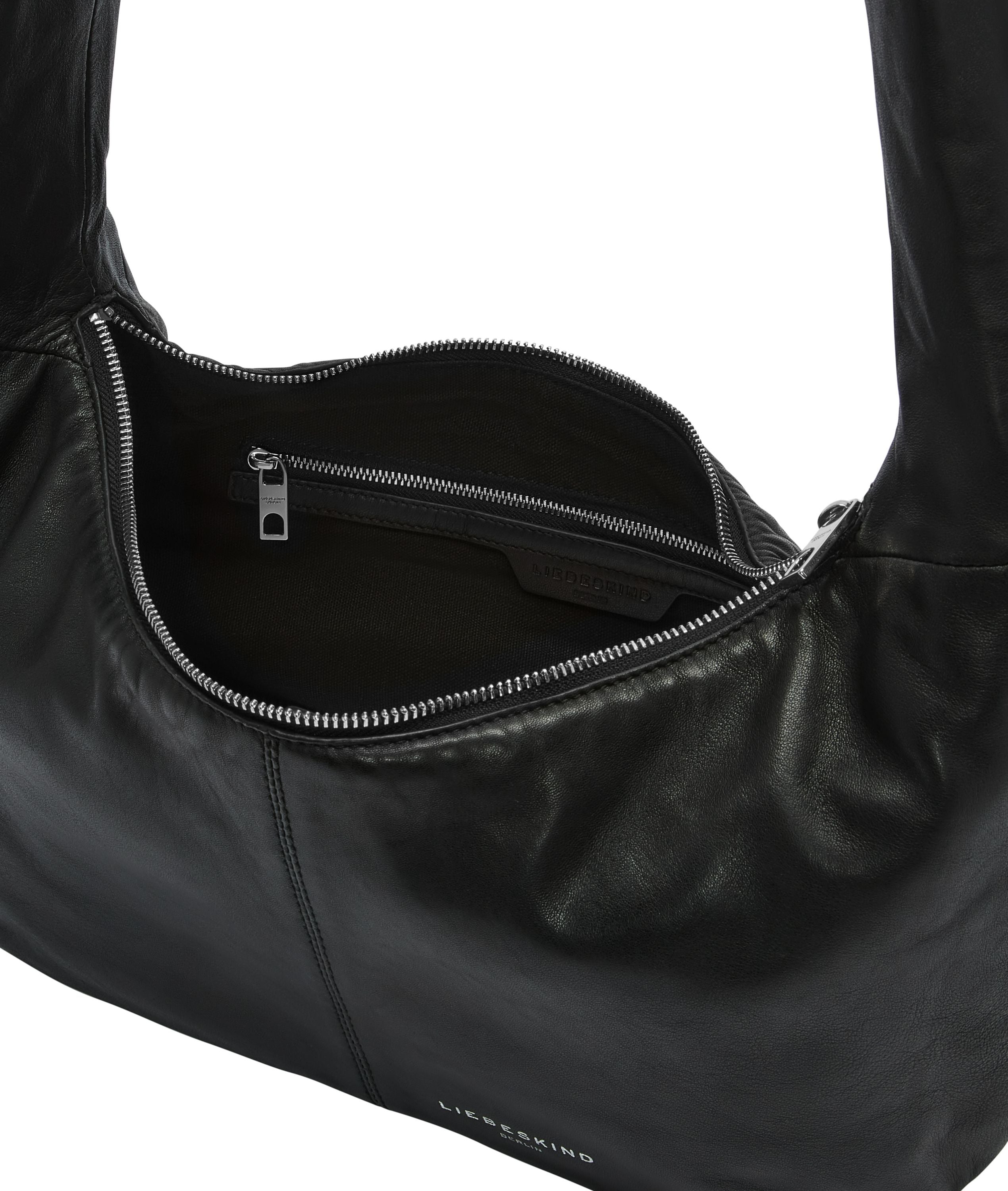 Schultertasche HOBO - 9999-GREY/BLACK - Schwarz