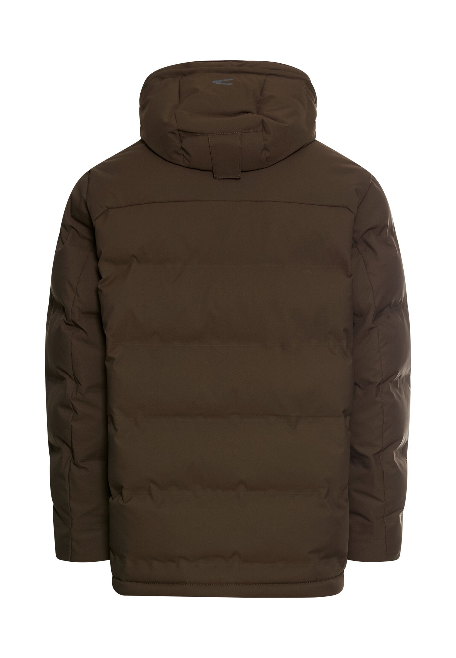 Steppjacke mit Kapuze - 27-Dark Brown - Braun