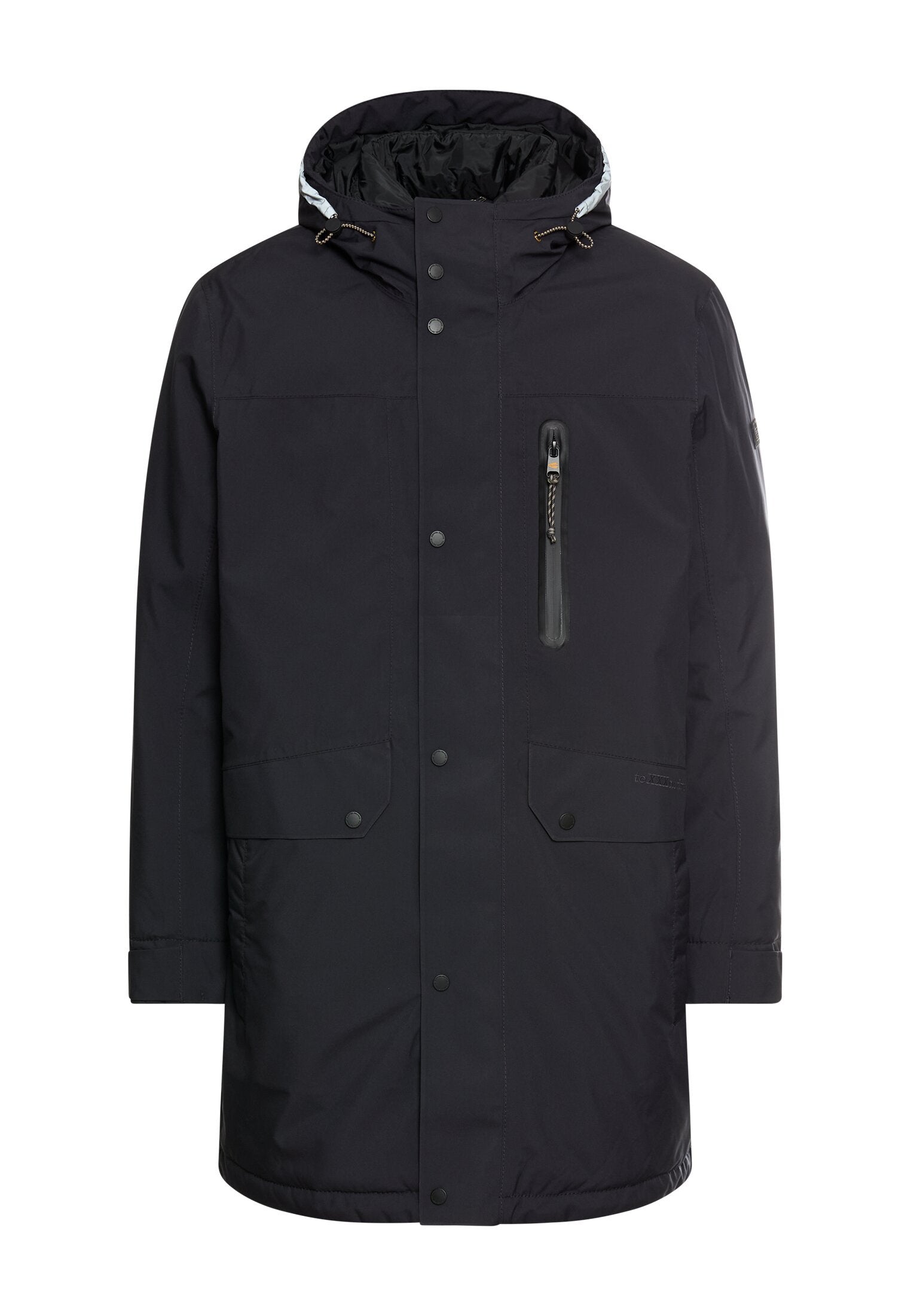 Funktionsmantel mit Kapuze - 48-Dark Navy - Blau