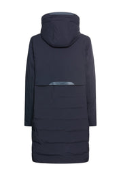 Funktionsparka mit Kapuze - 43-Navy - Blau