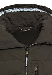 Winterjacke mit abnehmbarer Kapuze - 27-Dark Brown - Braun