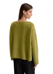 Strickpullover - 430-deep pea - Grün