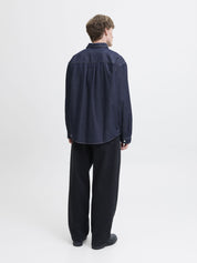 Jeanshemd aus Baumwolle - Dark Blue Denim - Blau