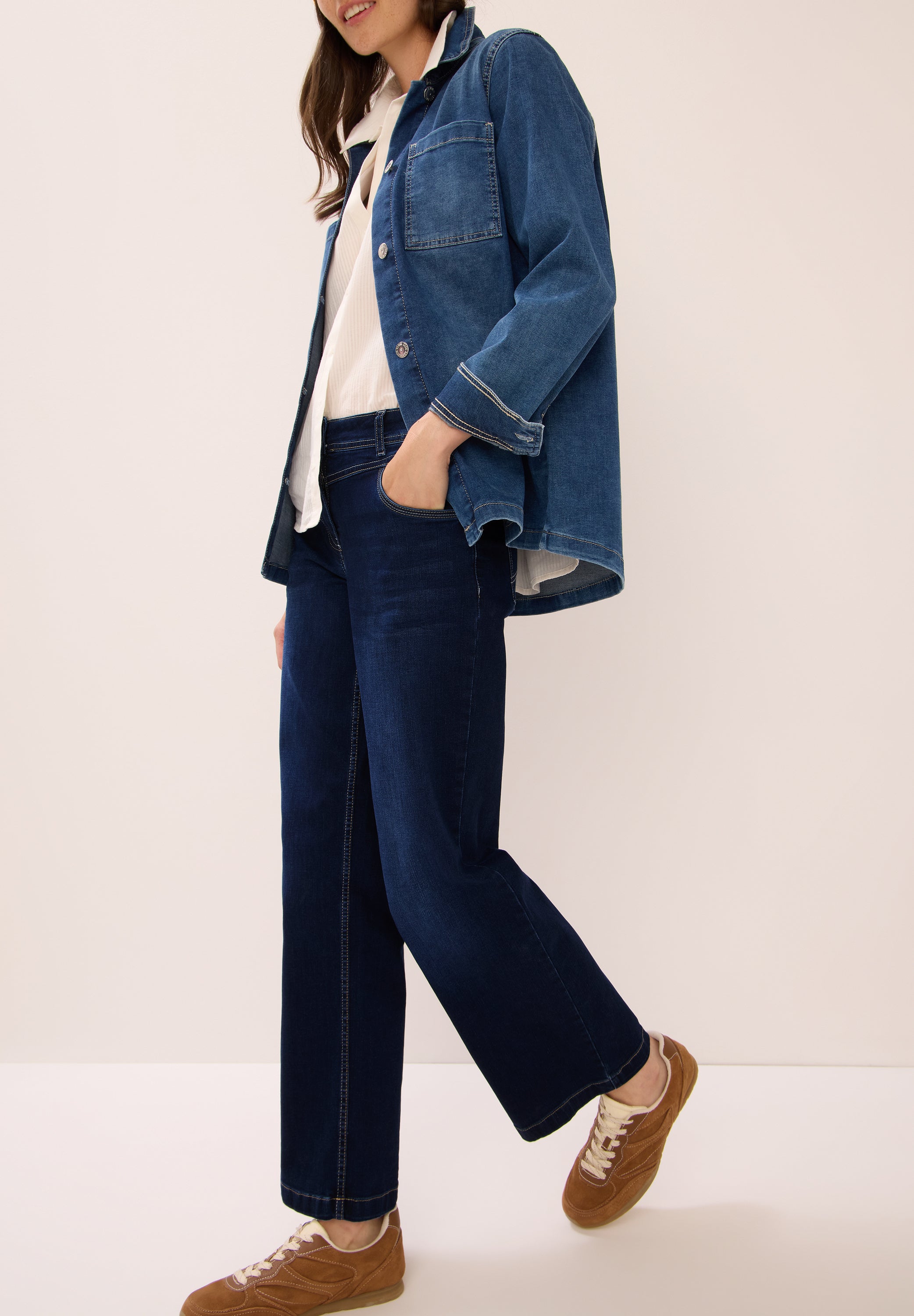 Jeans NEELE Loose Fit - 10315 Dark blue wash - Blau