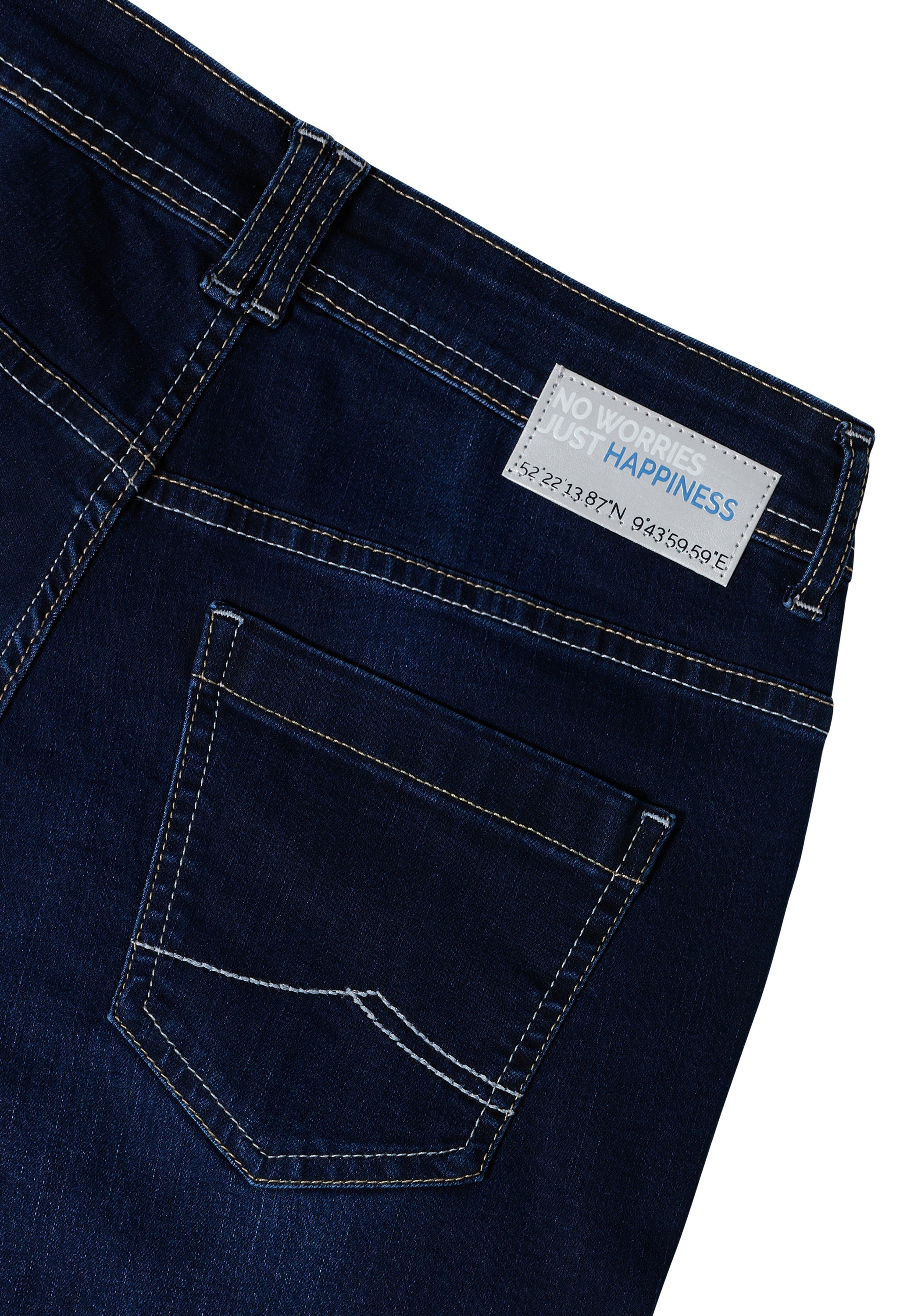 Jeans NEELE Loose Fit - 10315 Dark blue wash - Blau