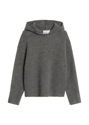 Blouclé-Hoodie Loose Fit - 927-rocky grey melange - Grau