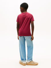 T-Shirt aus Baumwolle - VK0-PURPLE - Rot