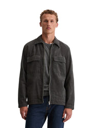 Overshirt aus Cord - 985-broken graphite - Grau